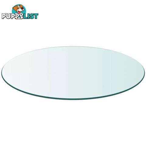 Table Top Tempered Glass Round 600 Mm - Unbranded - 7427046366113