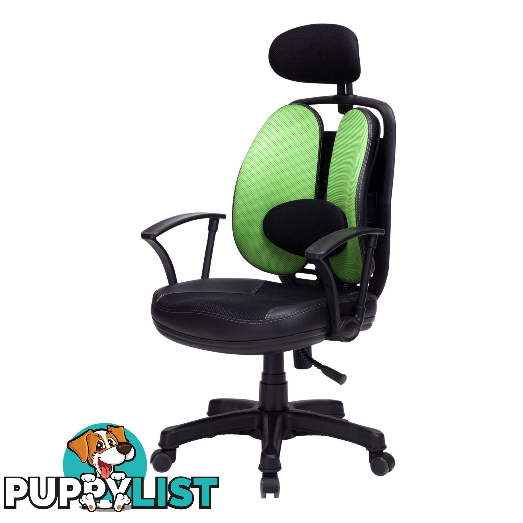 Korean Office Chair SUPERB - GREEN - Unbranded - 9352338000766