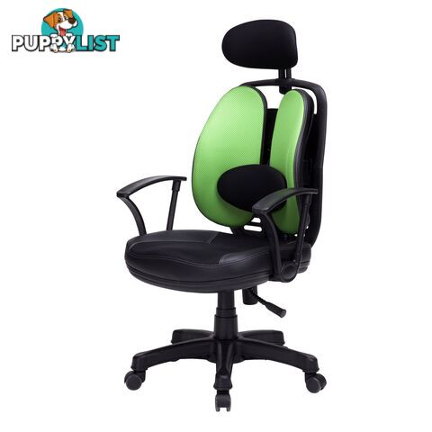 Korean Office Chair SUPERB - GREEN - Unbranded - 9352338000766