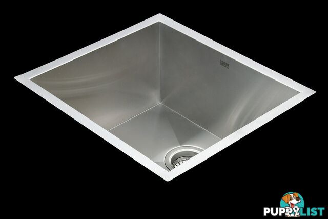 Square Cube Stainless Steel Kitchen Sink - 440 x 440mm - Unbranded - 4344744431703