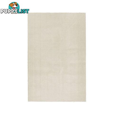 Beige Comfy Polyester Rug - Unbranded - 787976629434