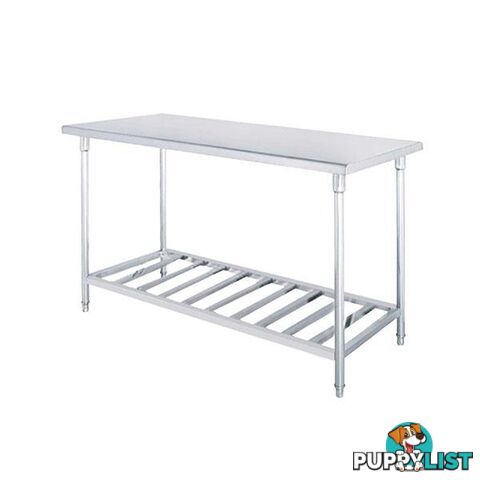 Soga 120X70X85Cm Commercial Catering Stainless Steel Prep Work Bench - Soga - 9476062127251