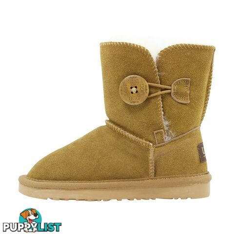 UGG Kids Button Boots Bao Chestnut - UGG - 822427505889