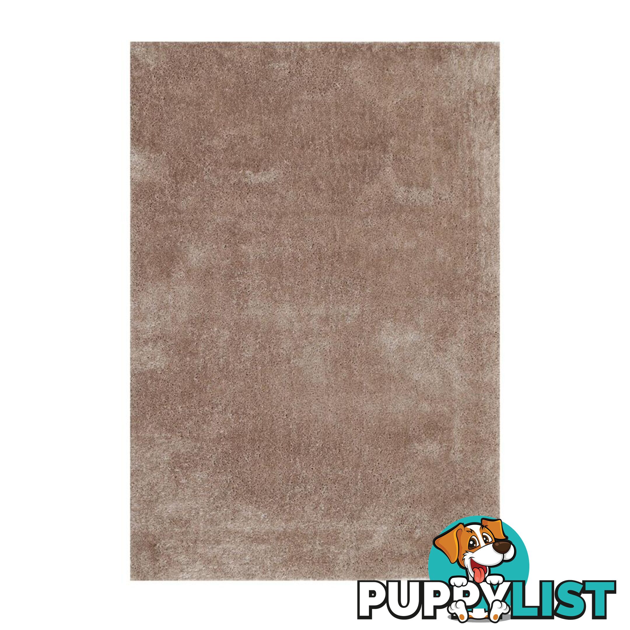 FIZZLE SHAGGY DARK BEIGE RUG - Unbranded - 7427046337670