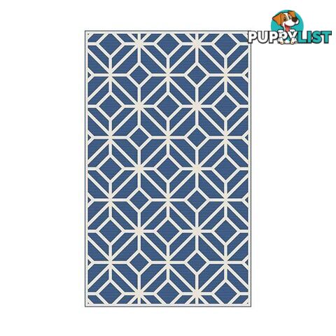 Alfresco Ocean Woven Polypropylene Rug - Unbranded - 787976630874