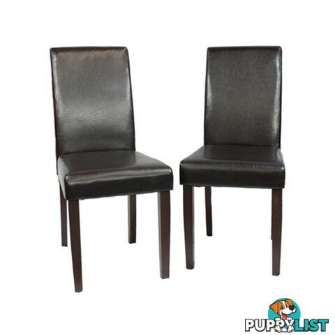 Montina Wooden Dining Chairs 2X - Unbranded - 7427046195652