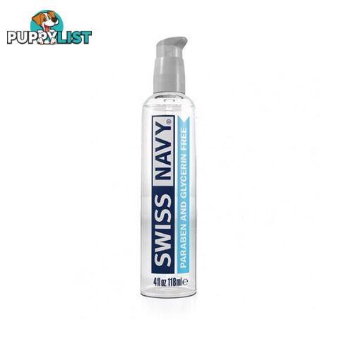 Swiss Navy Paraben Glycerin Free Lubricant 4 Oz 118 Ml - Swiss Navy - 699439001940