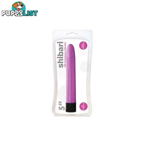 Shibari 10X Pulsations Vibrator 5In - Shibari - 859612002984