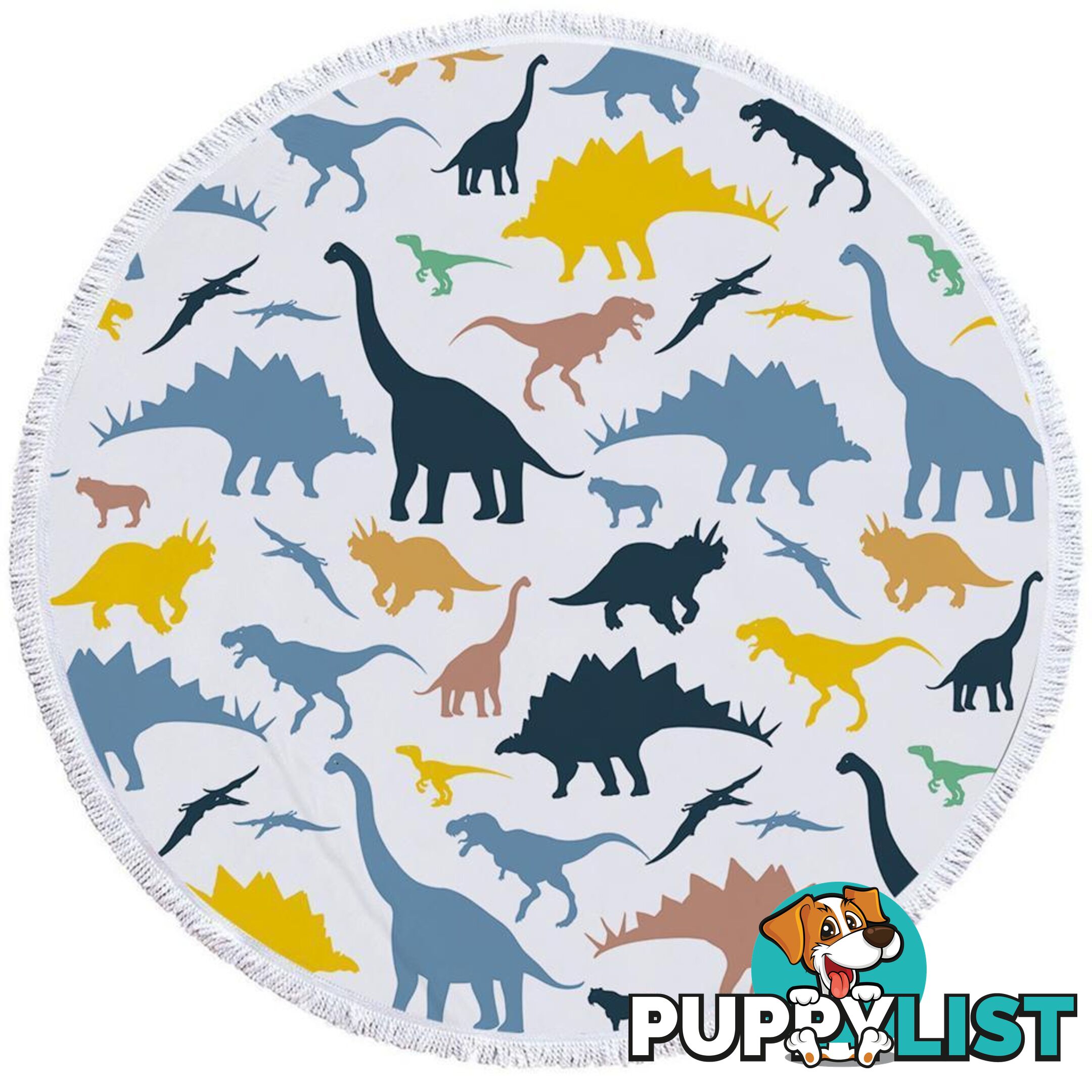 Dinosaurs For Kids Beach Towel - Towel - 7427046326391