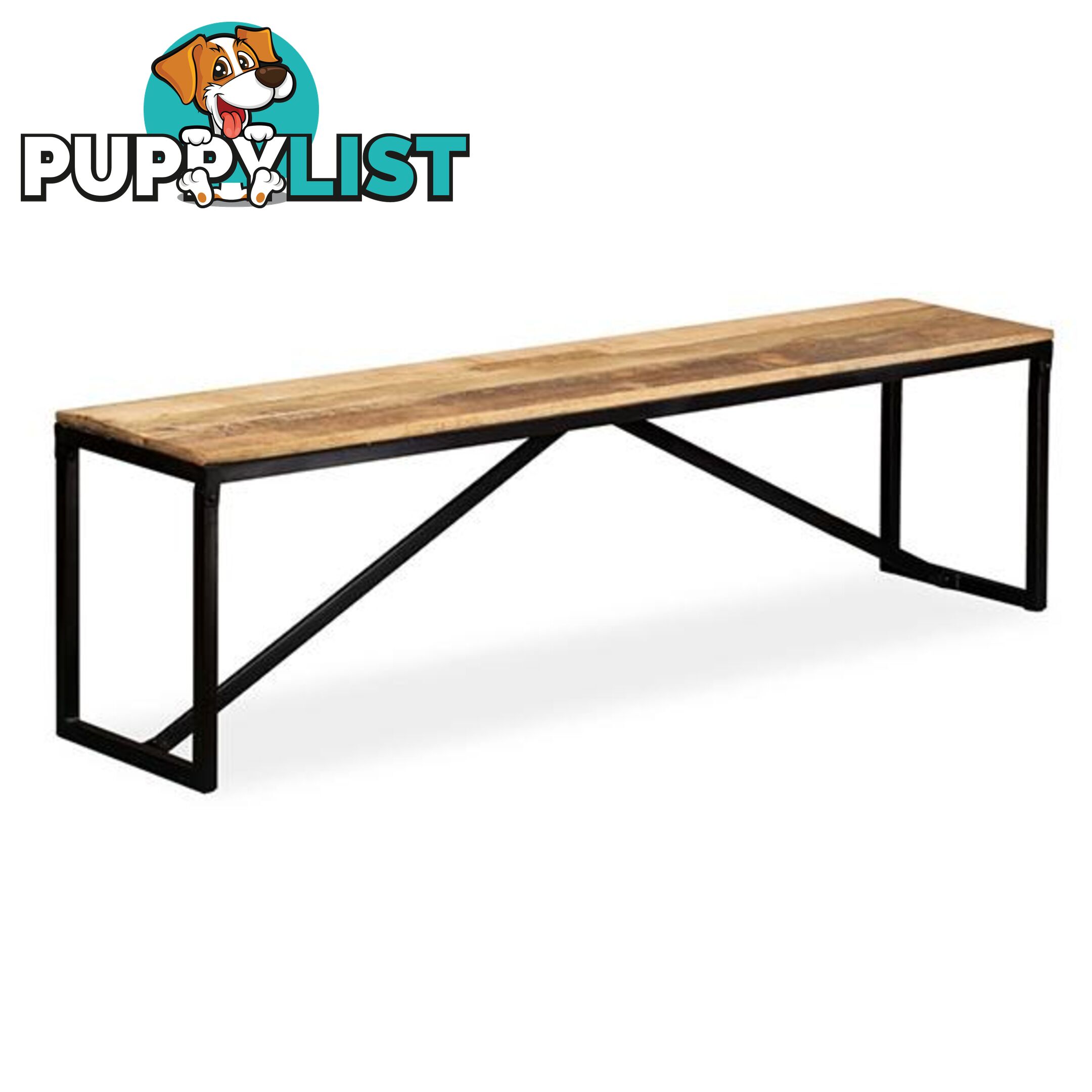 Bench Solid Mango Wood 160 X 35 X 45 Cm - Unbranded - 7427005880070