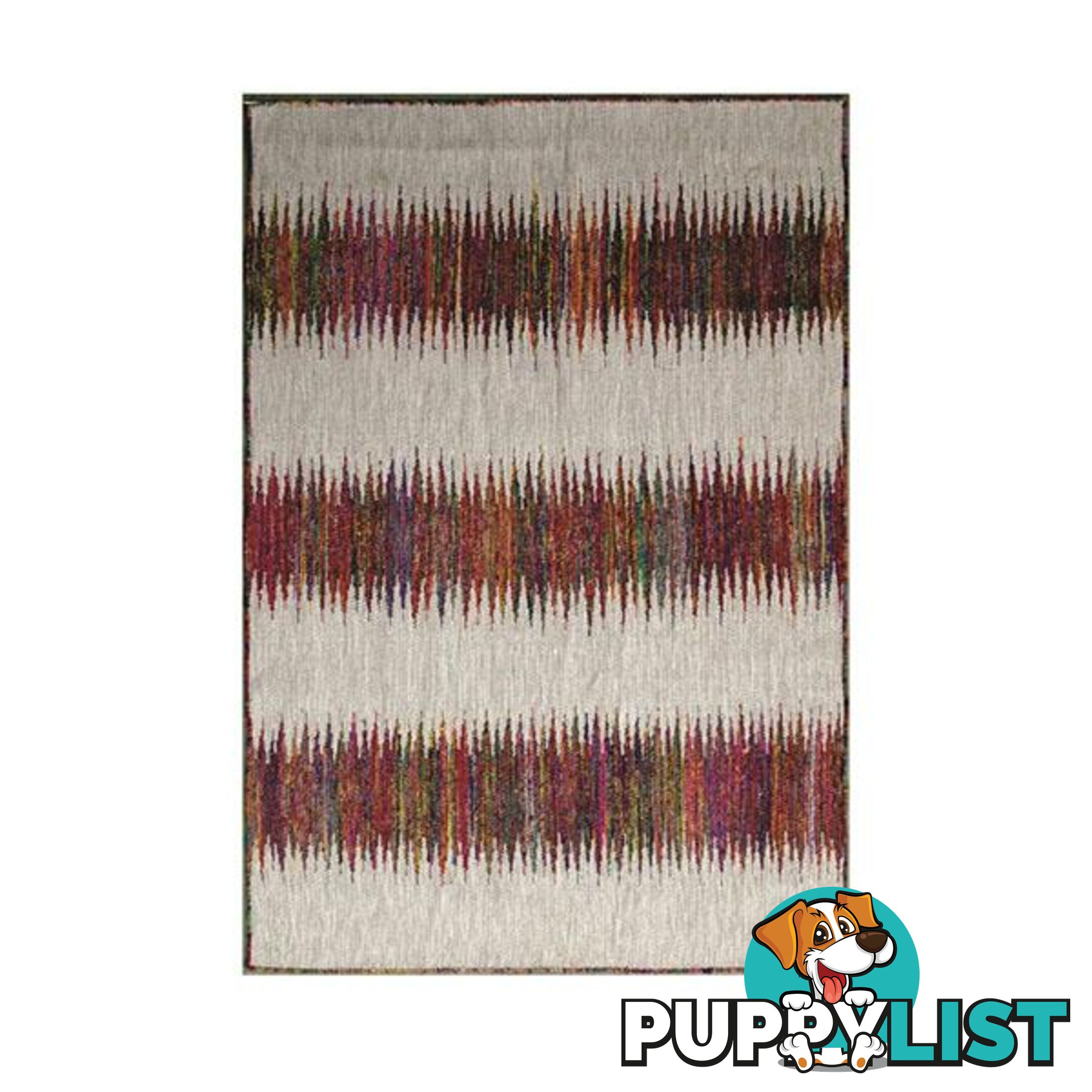 Flatweave Sari Sand Wool Rug - Unbranded - 7427005876363