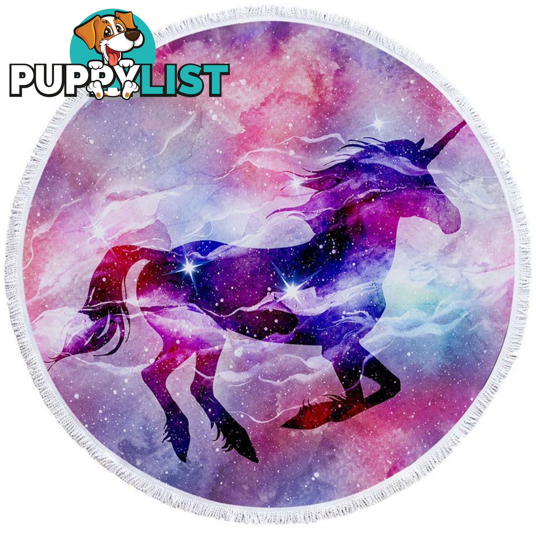 Space Unicorn Beach Towel - Towel - 7427046323314