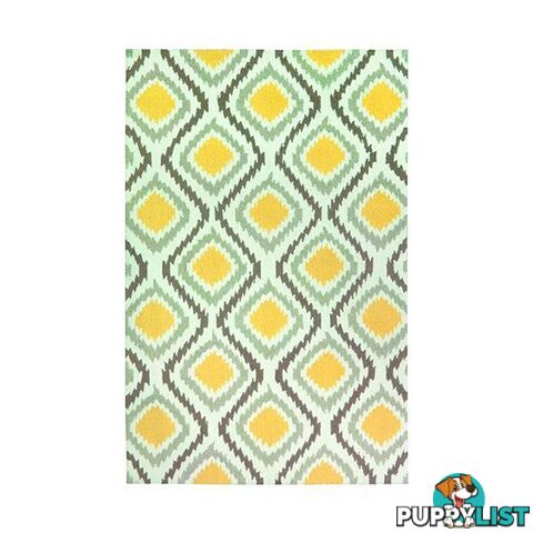 Botanical Sunflower Yellow Polyester Rug - Unbranded - 787976629526