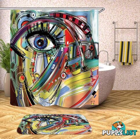 Art Painting Picasso Shower Curtain - Curtain - 7427046096263