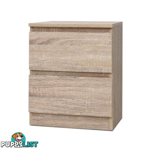 Bedside Tables Drawers Side Bedroom Furniture Nightstand Wood Lamp - Artiss - 9355720050905