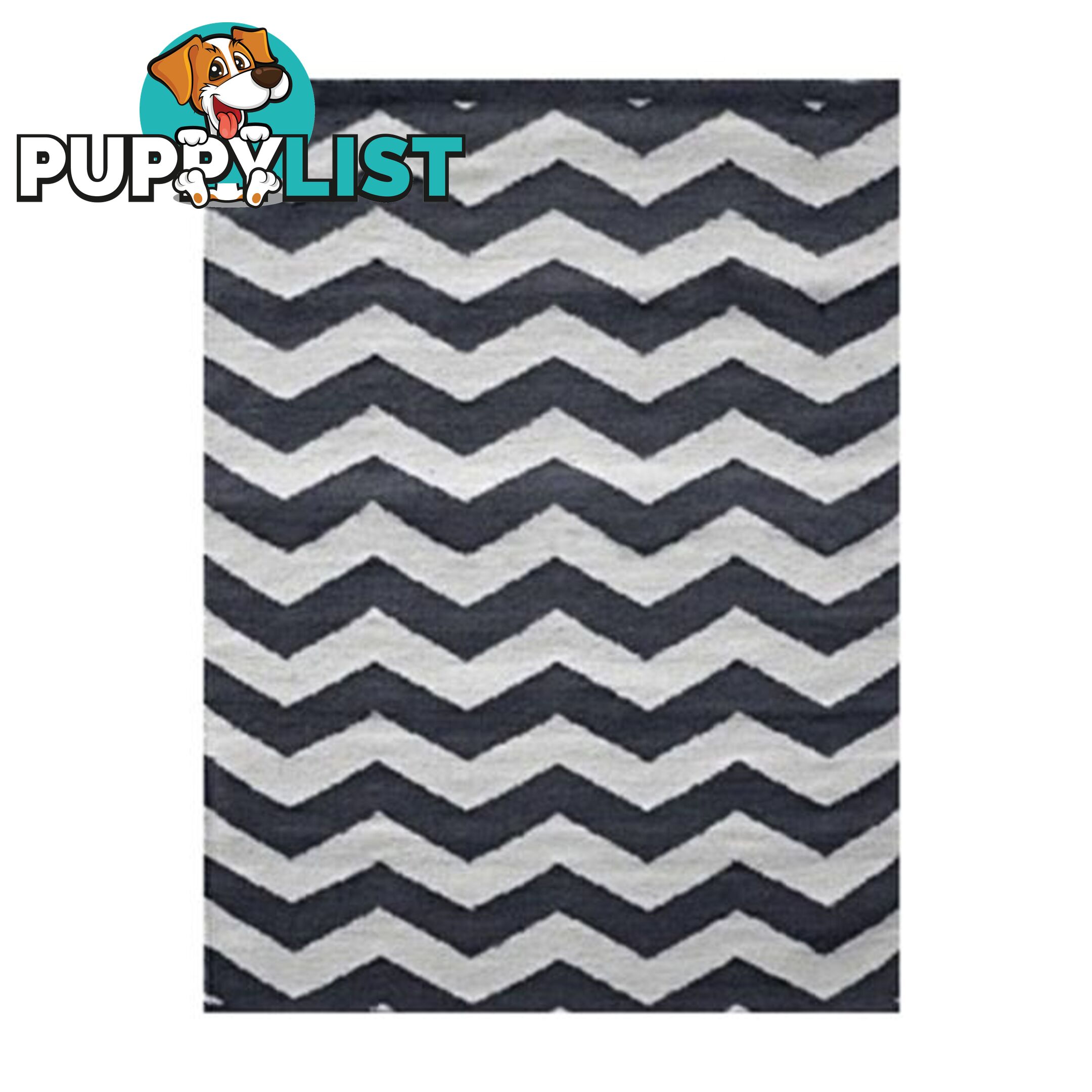 Chevron Grey Rug - Unbranded - 787976621100