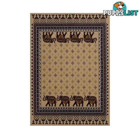 Polypropylene Allure Berber Elephants Rug 115 X 155 - Unbranded - 7427005868078