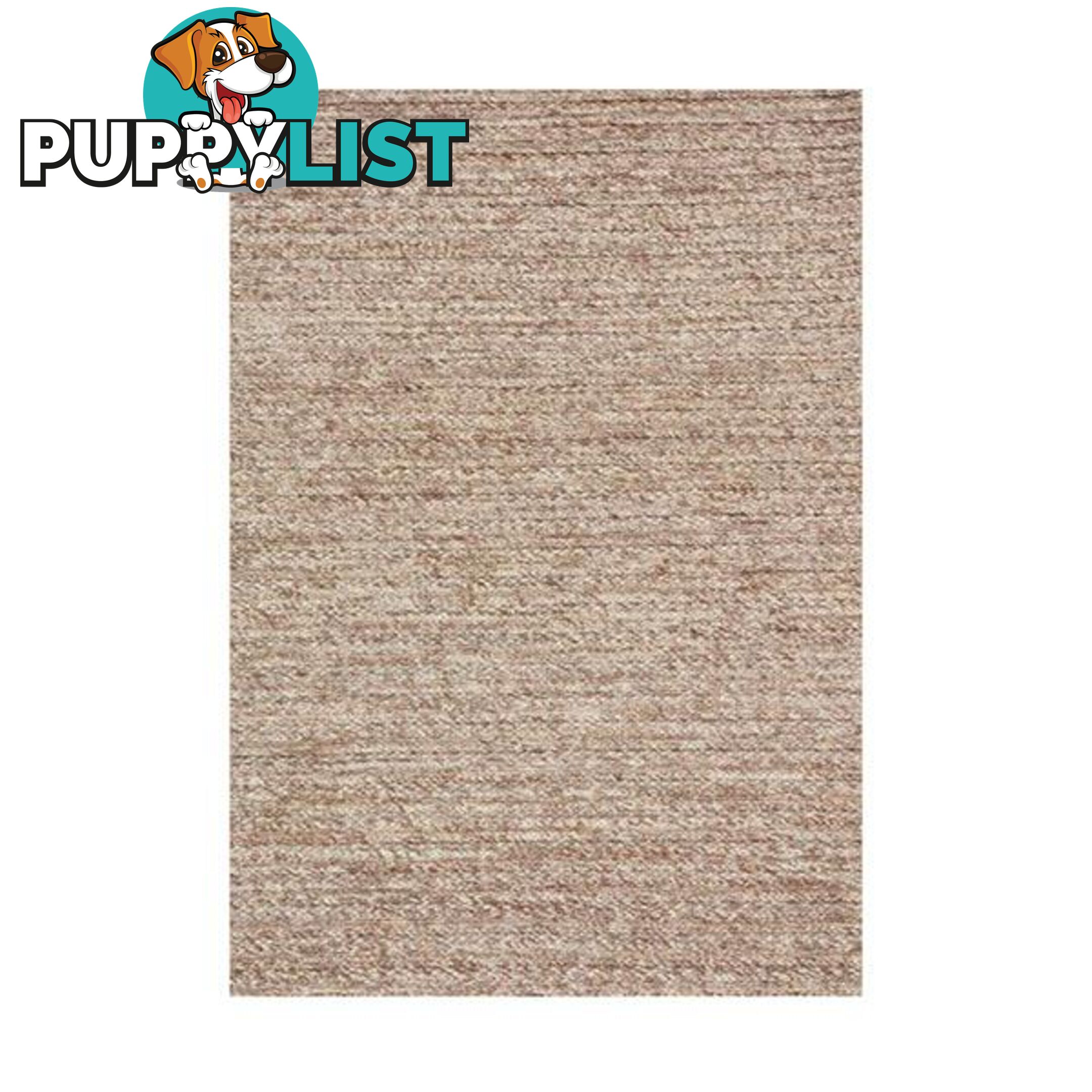 Contemporary Svend Taupe Wool Rug - Unbranded - 787976631048