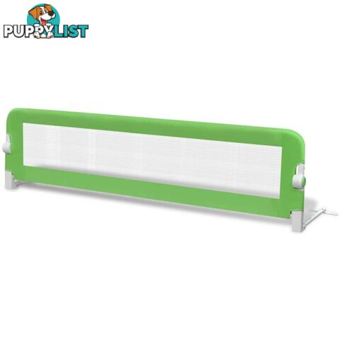 Toddler Safety Bed Rail 150 x 42 Cm Green - Unbranded - 9476062035716