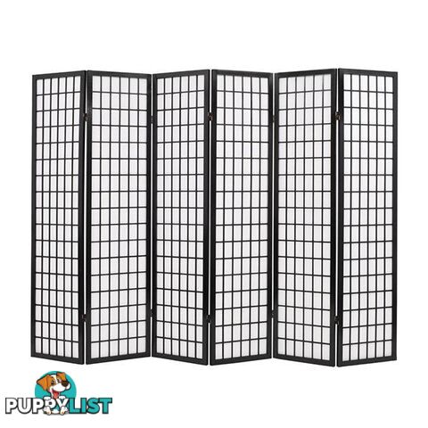 Folding 6 Panel Room Divider Japanese Style 240X170 Cm - Unbranded - 7427046166904