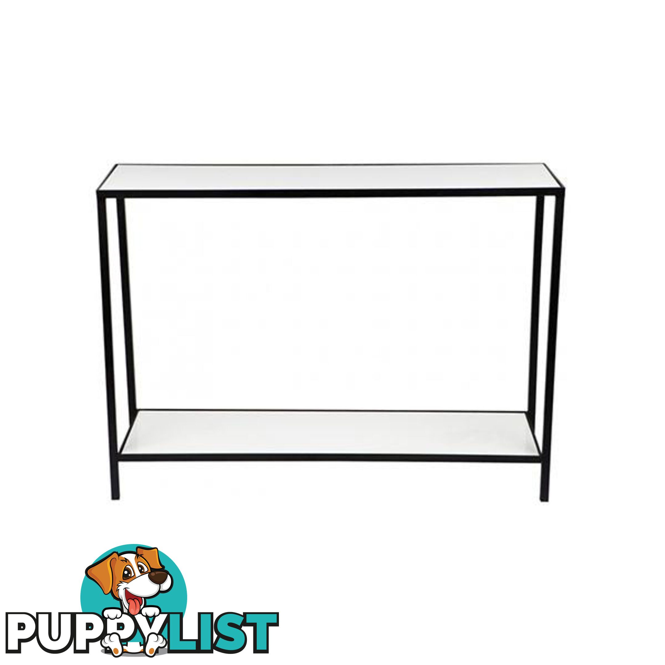 Cocktail Console Table White - Console Table - 9320294103623