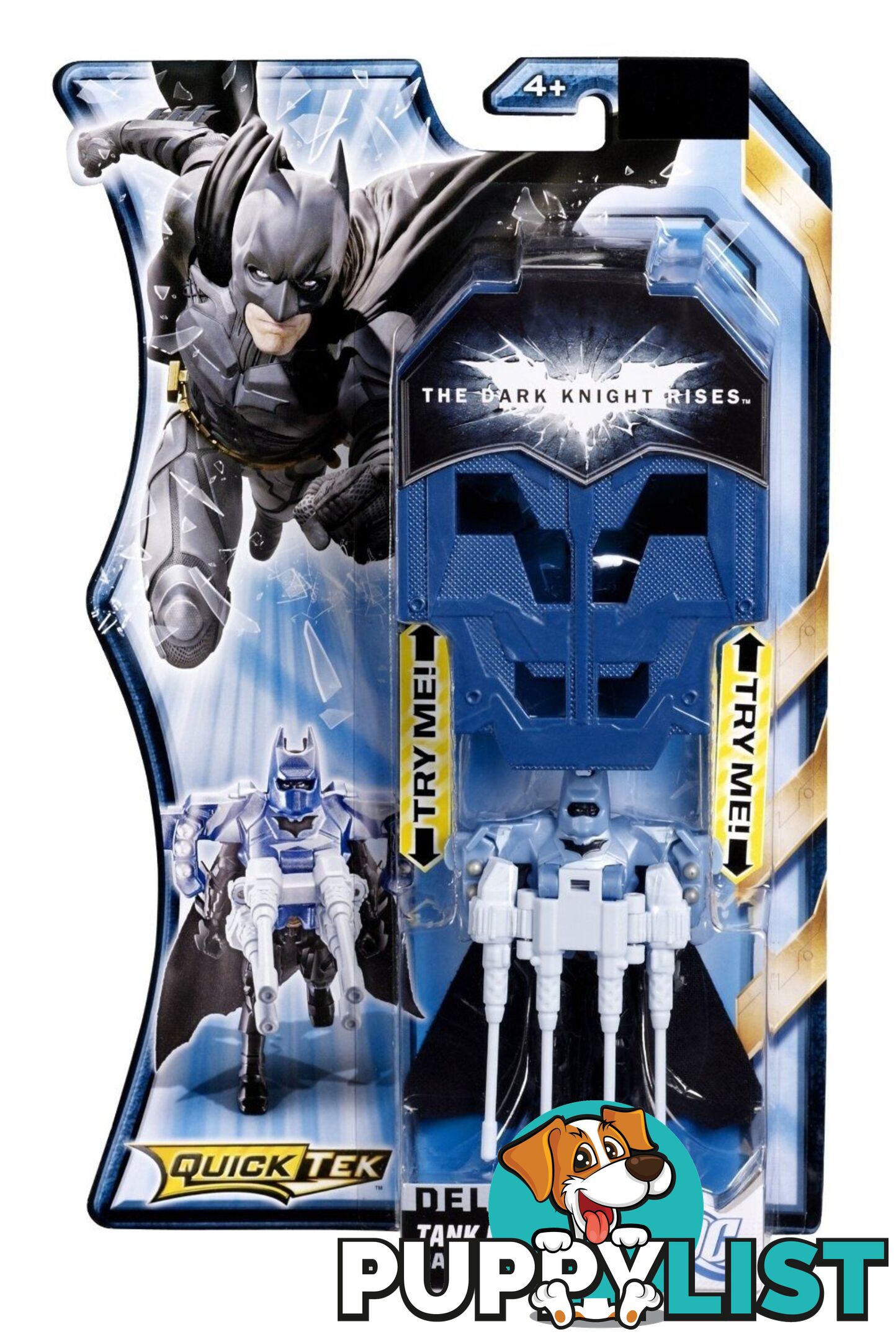 The Dark Knight Rises Deluxe Quicktek Figure - Tank Blaster Batman - Dark Knight - 4326500387431