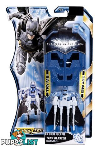 The Dark Knight Rises Deluxe Quicktek Figure - Tank Blaster Batman - Dark Knight - 4326500387431