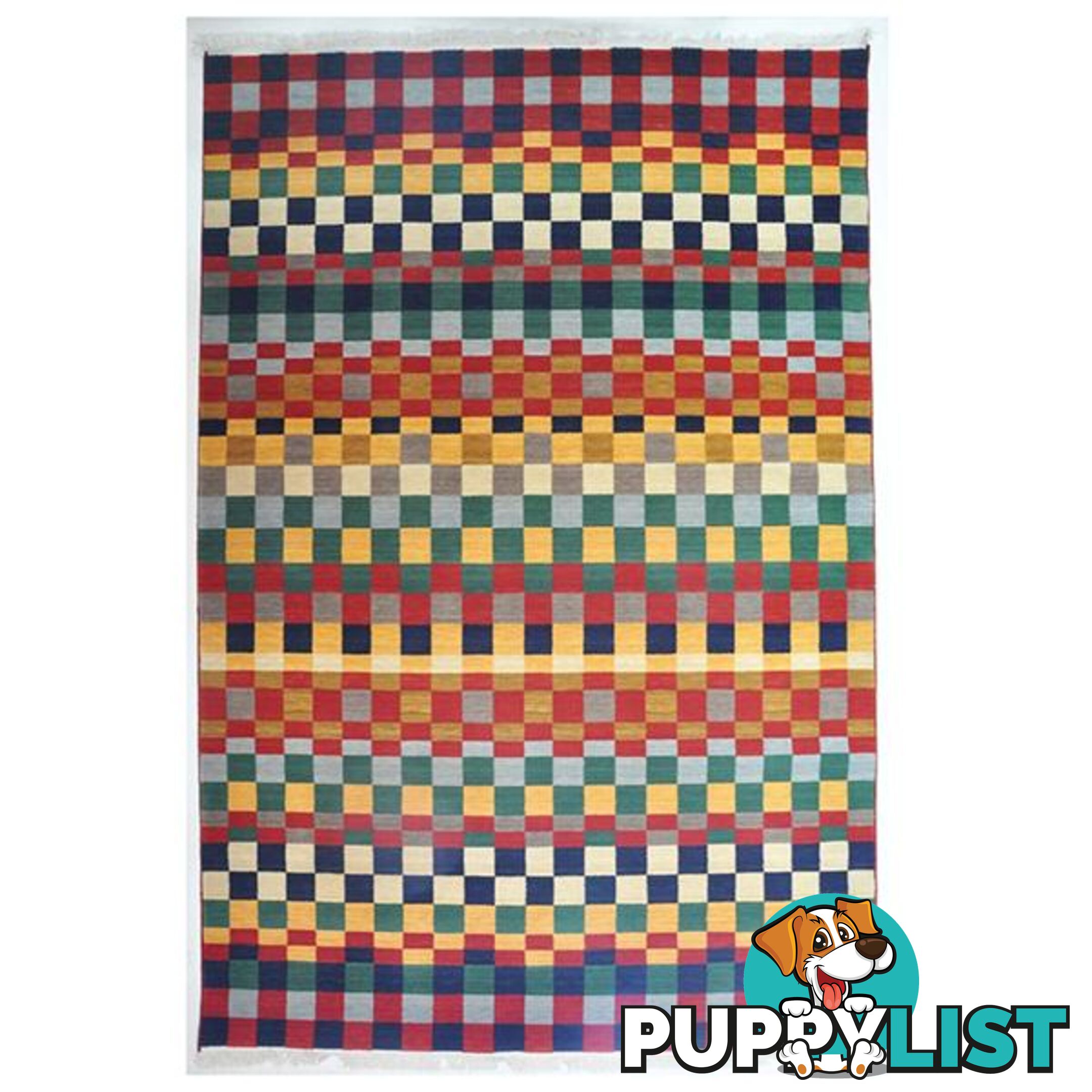 Azeri Handwoven Wool Rug - Unbranded - 787976620165