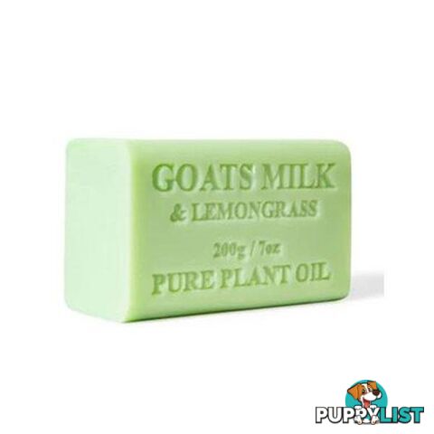 2X 200G Goats Milk Soap Lemongrass Goat Bar Skin Care - Orku - 7427005852275