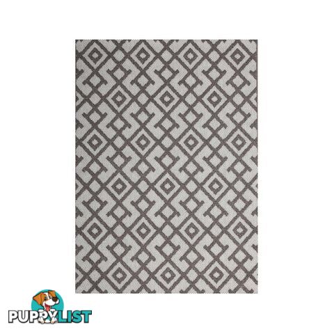 HAWAII GREY DIAMOND SHAPED RUG - Unbranded - 7427046338486