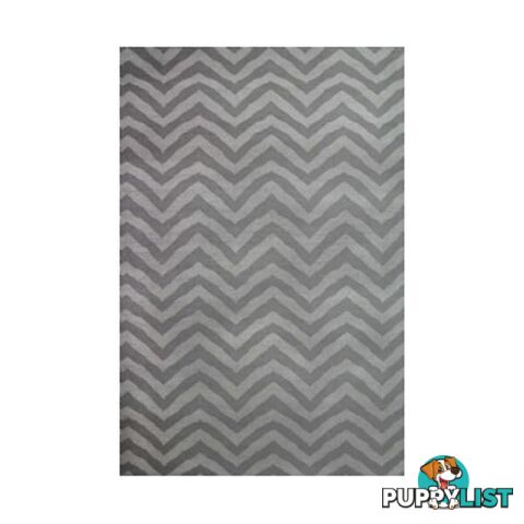 Newport Grey Chevron Rug - Unbranded - 7427046180702