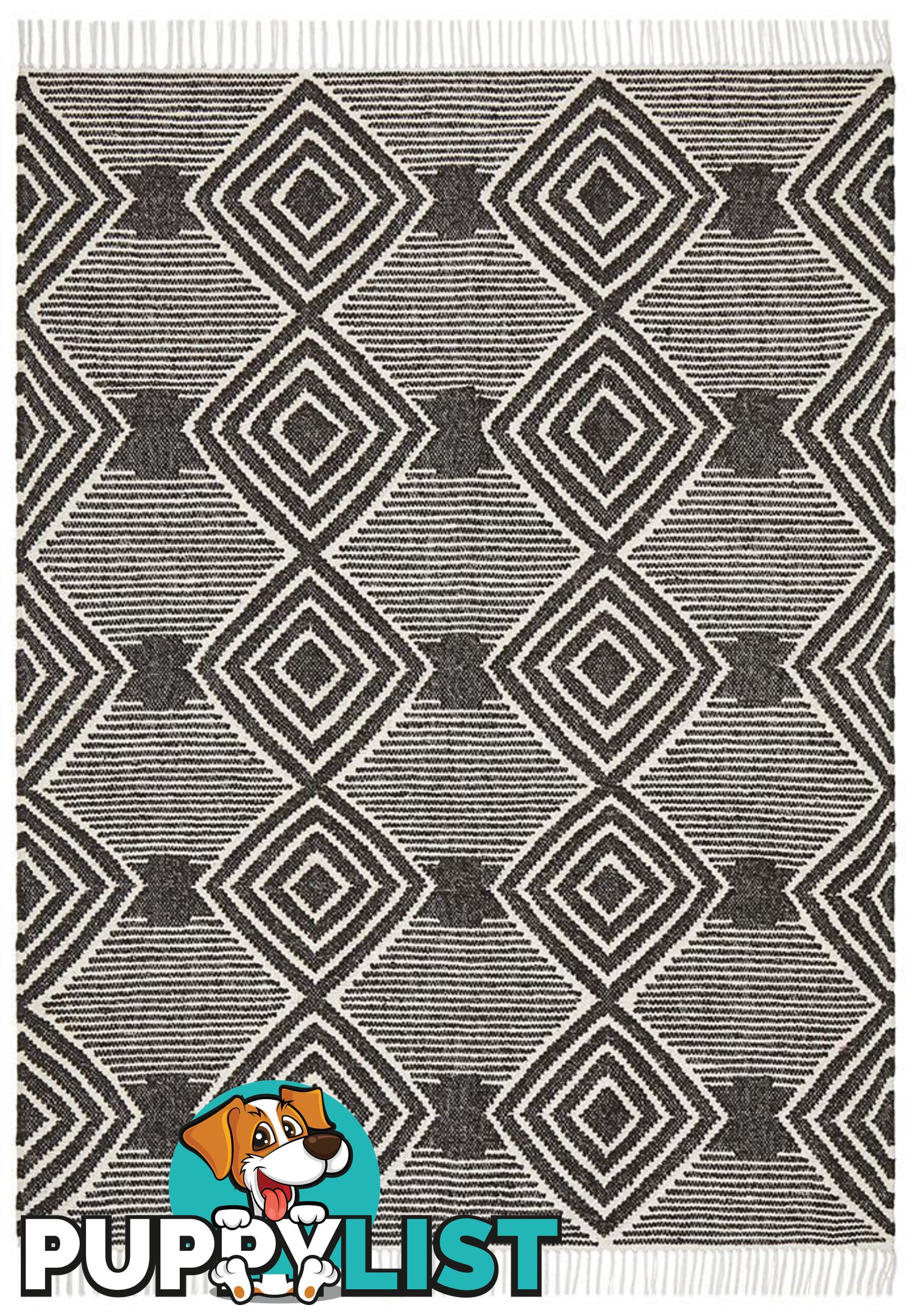 Miller Rhythm Dance Charcoal Rug - Unbranded - 9375321832168