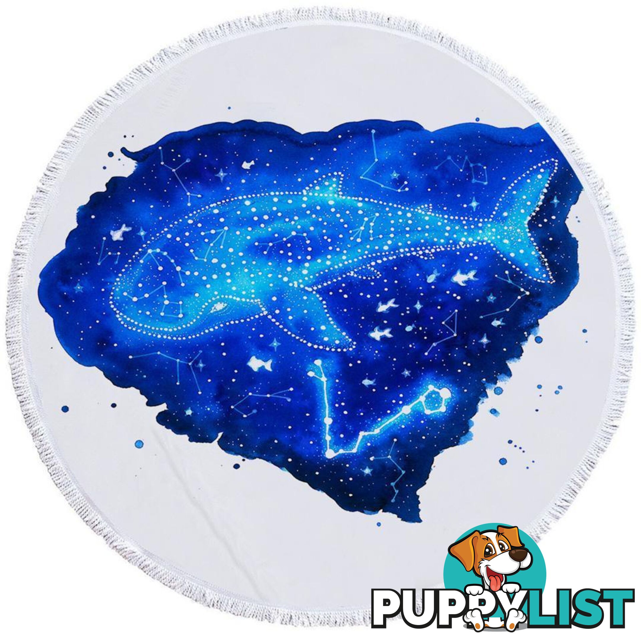 Zodiac Pisces Beach Towel - Towel - 7427046317290