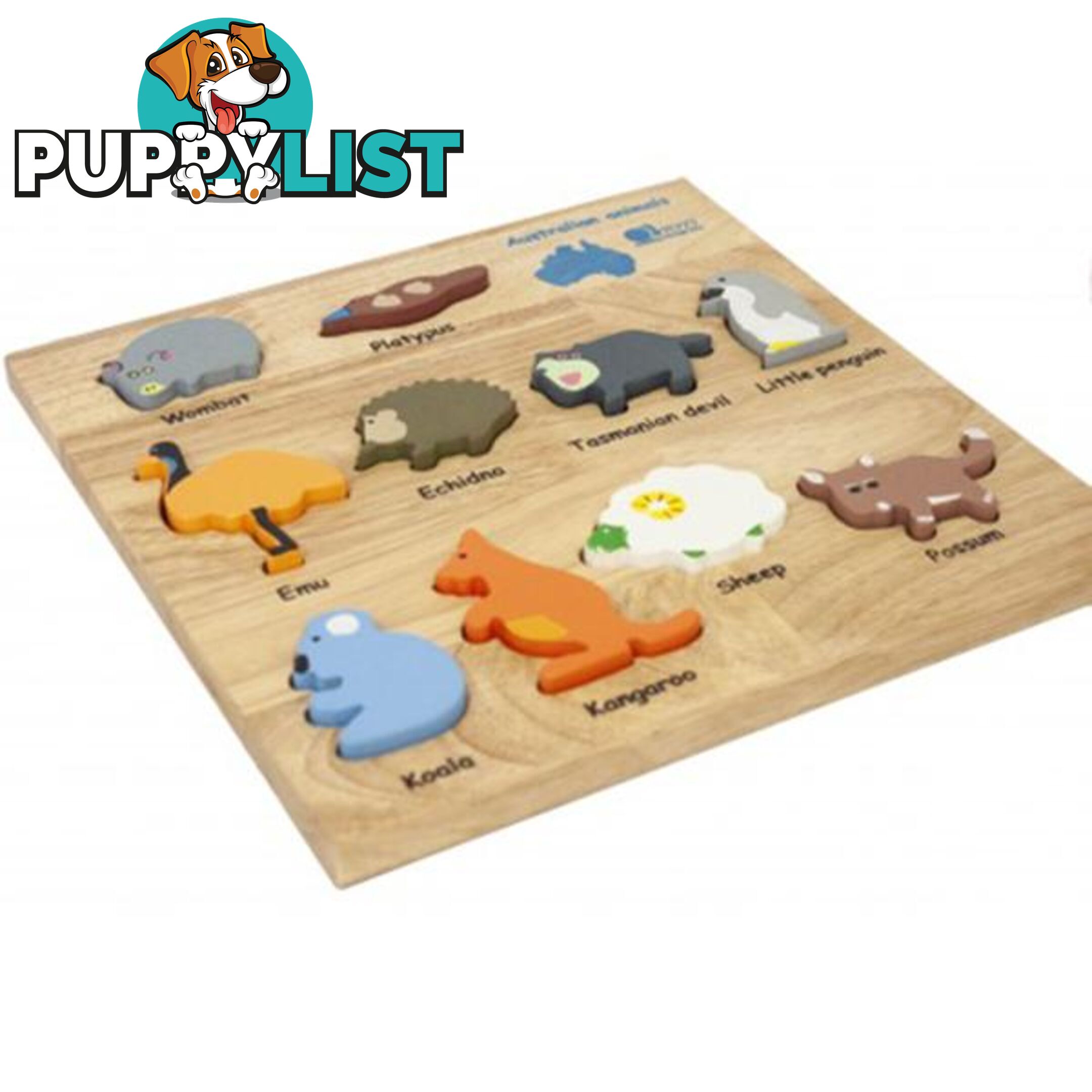 Australian Animal Puzzle - Qtoys - 8936074269628