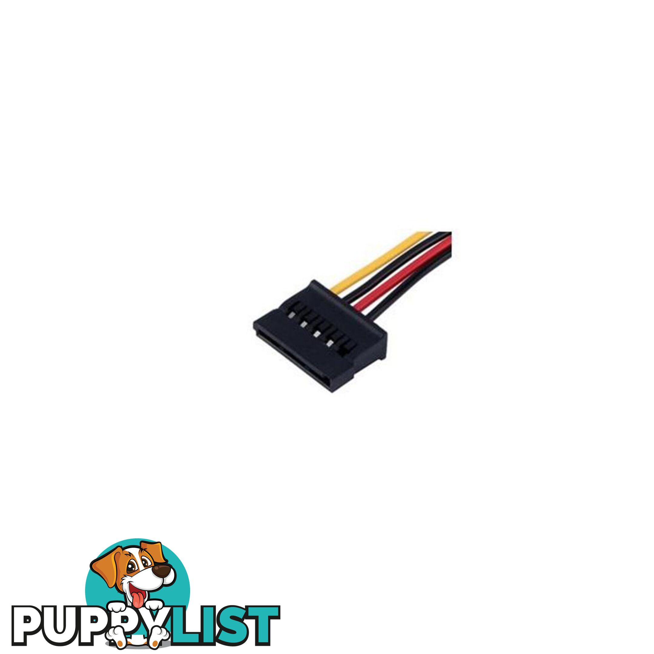 Aerocool 140mm 4Pin Molex To SATA Power Adapter Cable - Aerocool - 4326500319548