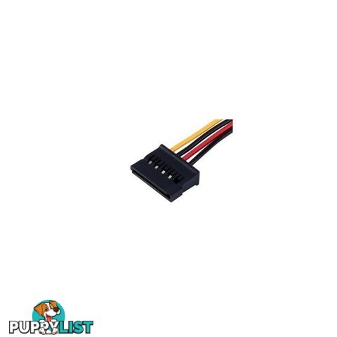 Aerocool 140mm 4Pin Molex To SATA Power Adapter Cable - Aerocool - 4326500319548