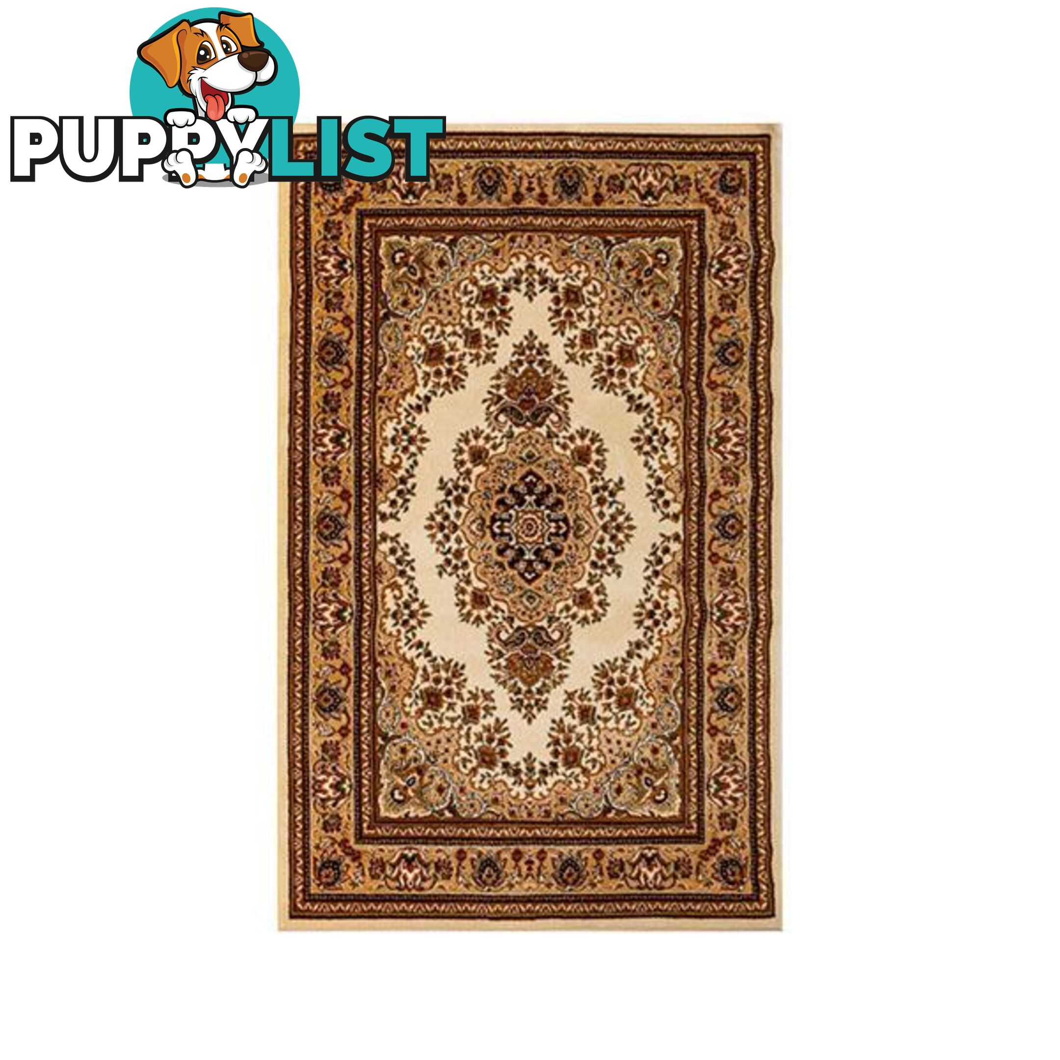 Traditional Simbad Ivory Rug - Unbranded - 9476062116217