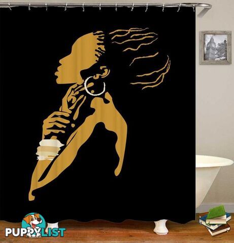 African Woman Shower Curtain - Curtain - 7427046141611