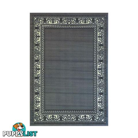 Allure Polypropylene Grey Rug - Unbranded - 9476062074470