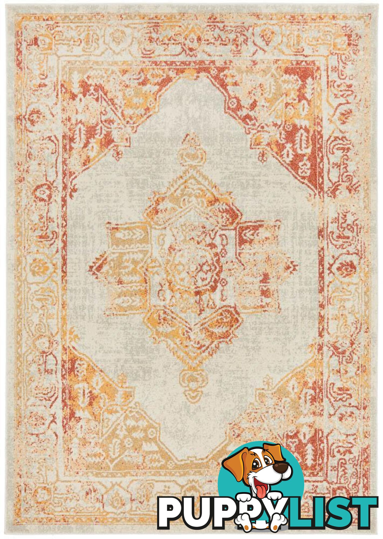 Avenue Yellow Sunset Rug - Unbranded - 9375321883030