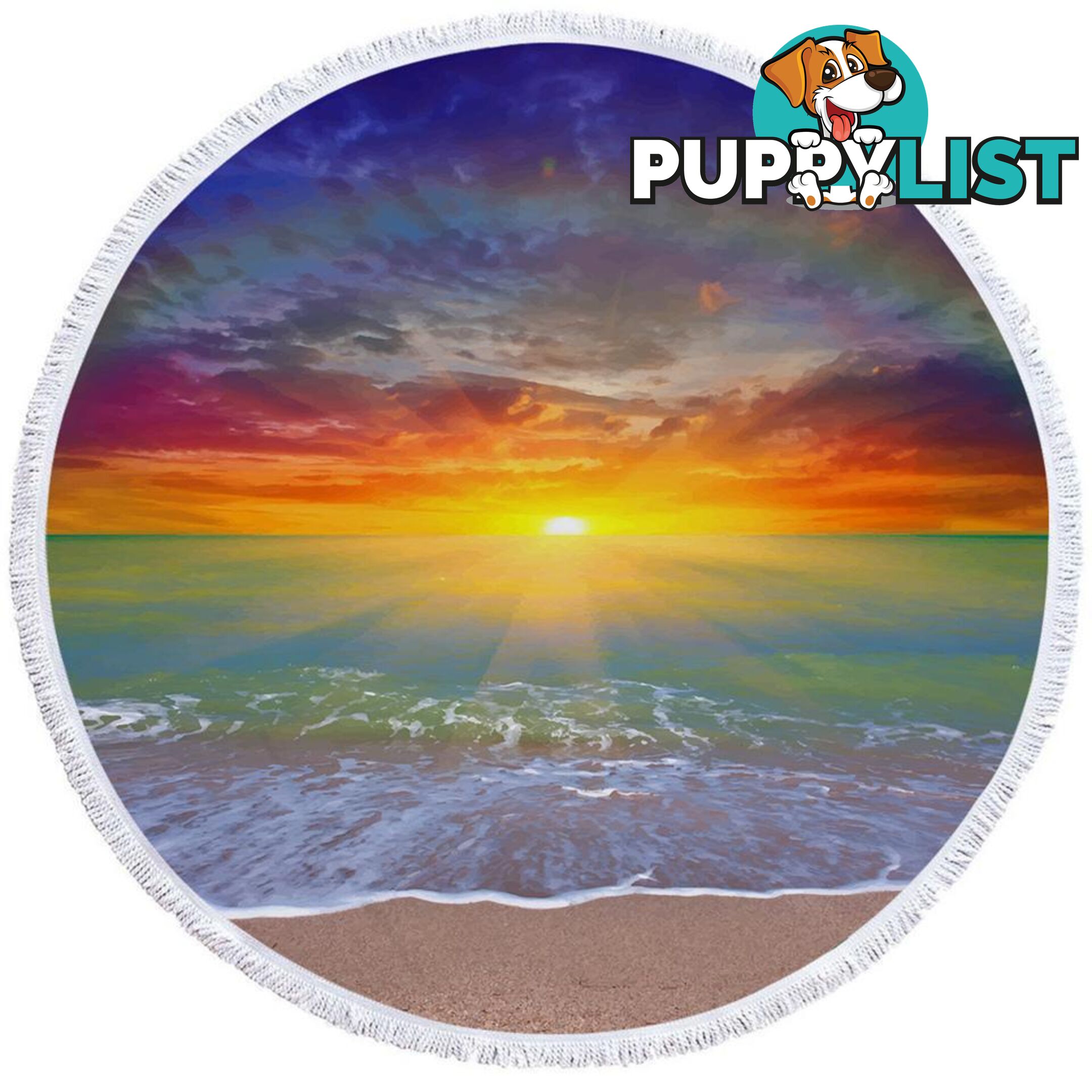 Sunset Beach Towel - Towel - 7427046326315