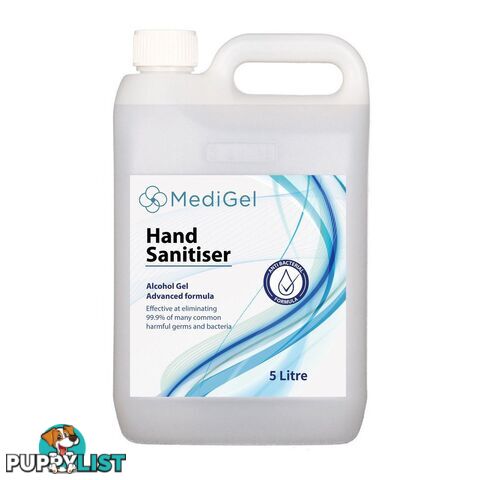 Instant Hand Sanitiser Gel 5 Litre - Unbranded - 9476062141646