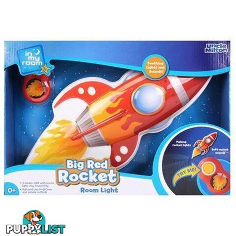 Uncle Milton In My Roomâ¢ Big Red Rocket Room Light - Uncle Milton - 4326500384669