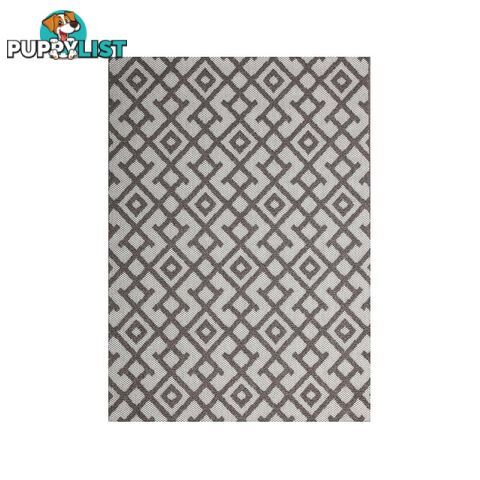 HAWAII GREY DIAMOND SHAPED RUG - Unbranded - 7427046338608