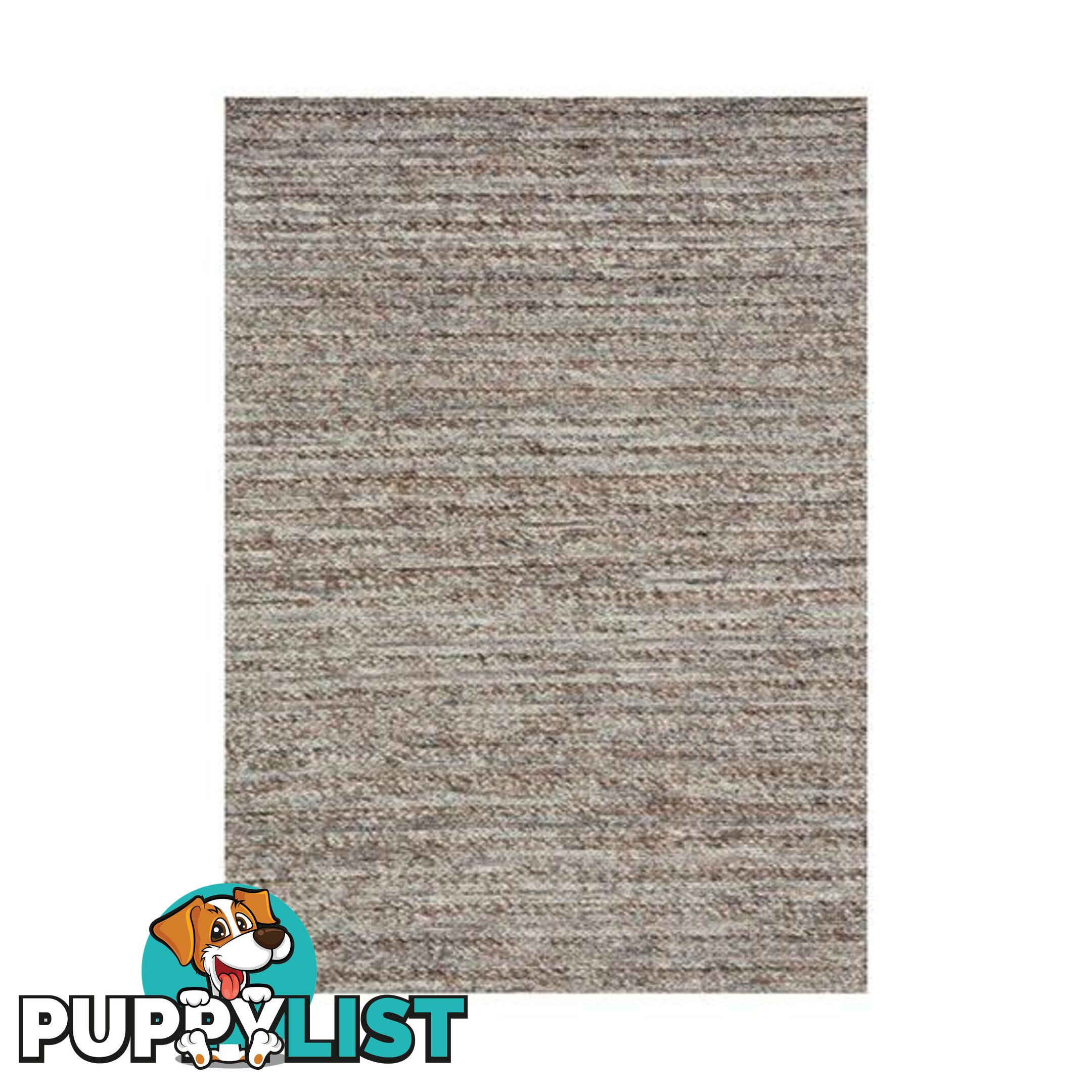 Contemporary Svend Mocha Wool Rug - Unbranded - 7427005872334