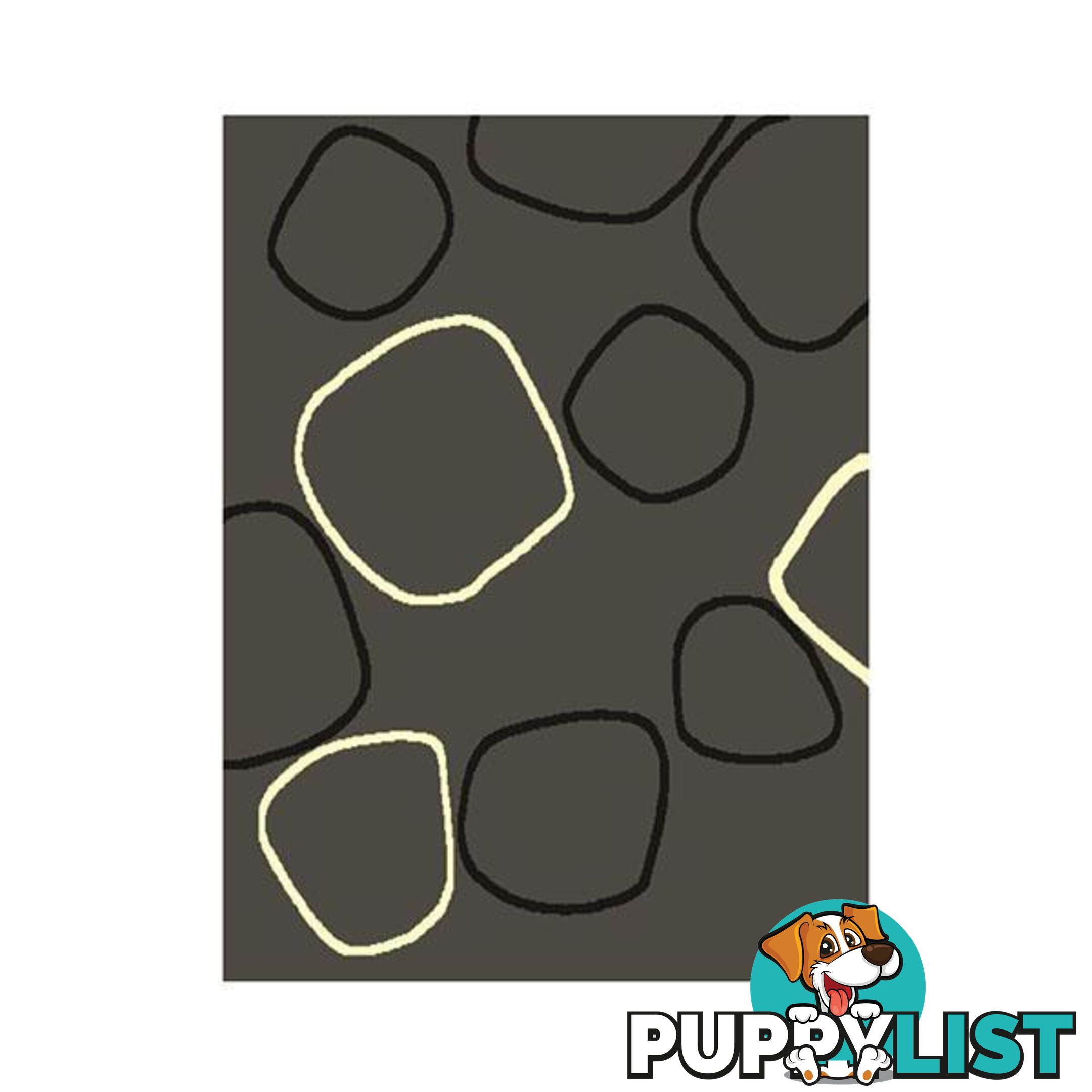 Polypropylene Grey Allure Rug - Unbranded - 9476062125677