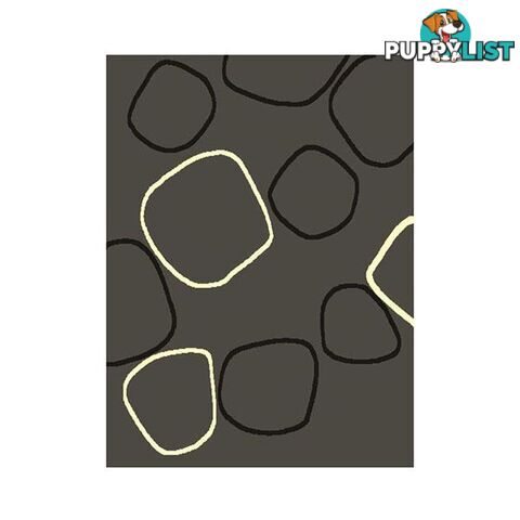 Polypropylene Grey Allure Rug - Unbranded - 9476062125677