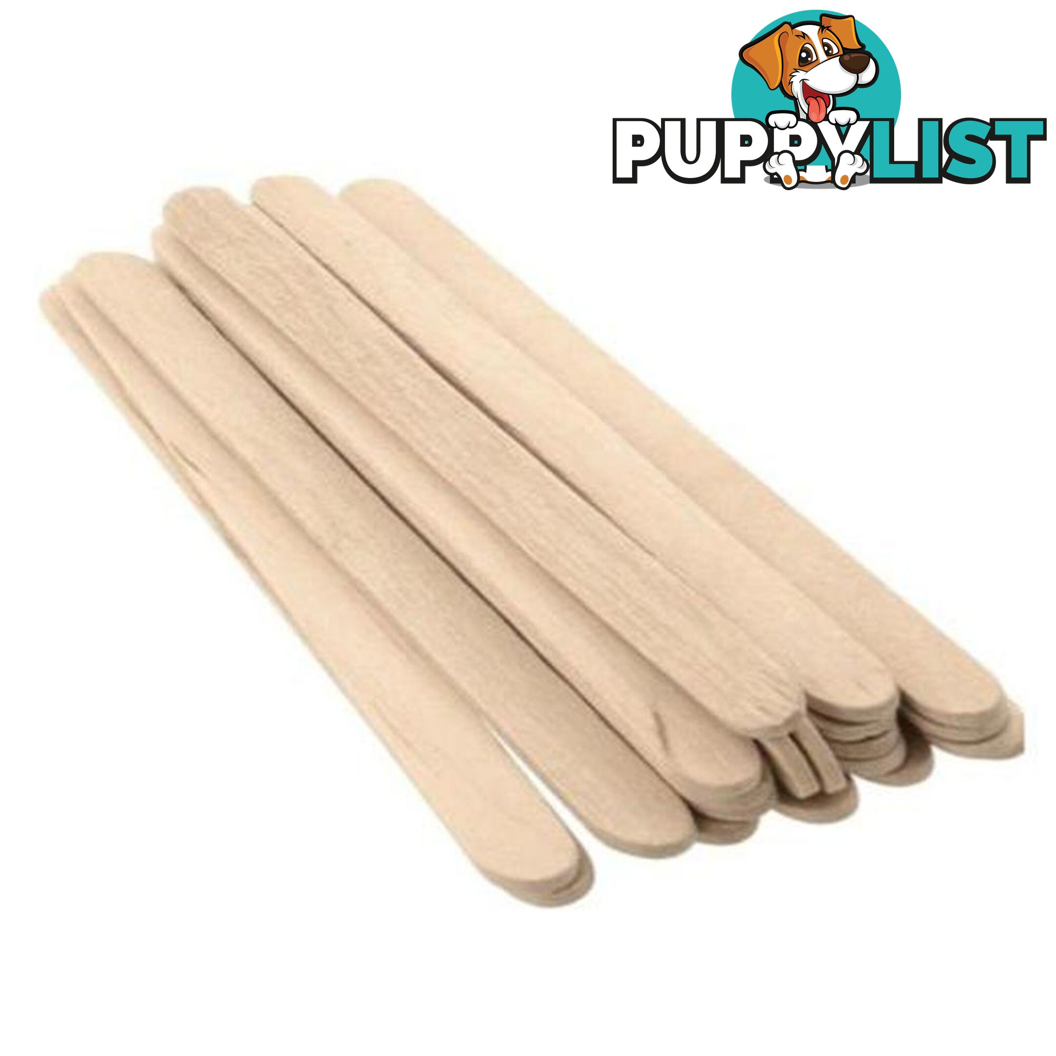 10x Popsicle Stick Wooden Stirrer Waxing Spatula - Unbranded - 9476062098490