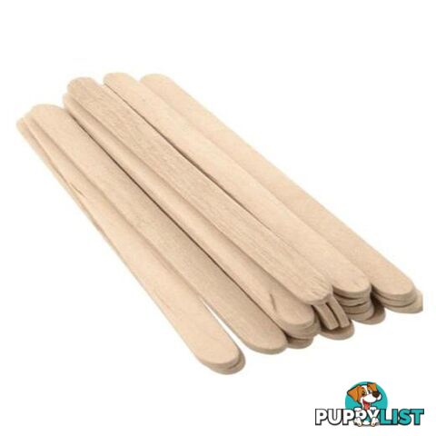 10x Popsicle Stick Wooden Stirrer Waxing Spatula - Unbranded - 9476062098490