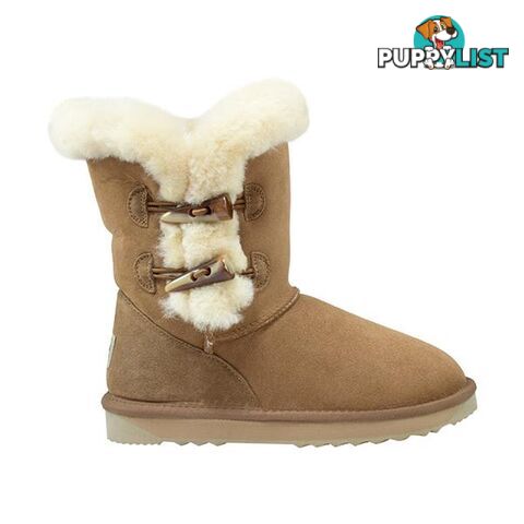 Comfort Me Australian Made 2 Button Shark Ugg Boot - Comfort Me - 787976609023